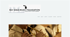 Desktop Screenshot of bayareamusicfoundation.org